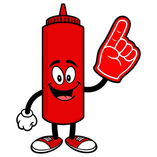 "Чуп с пеной" - карикатурная иллюстрация талисмана бутылки "Чуп"
.