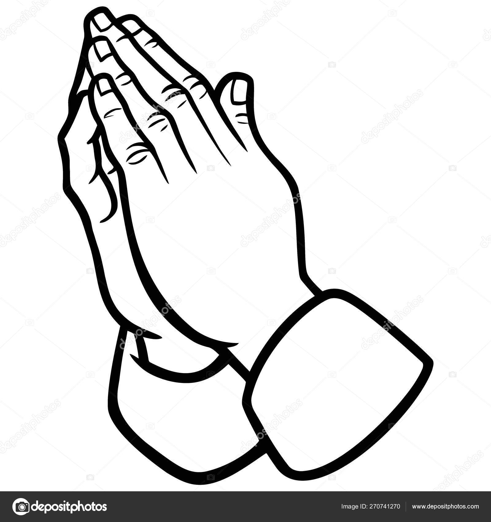 PRAYING HANDS CLASSIC ROUND STICKER, Zazzle