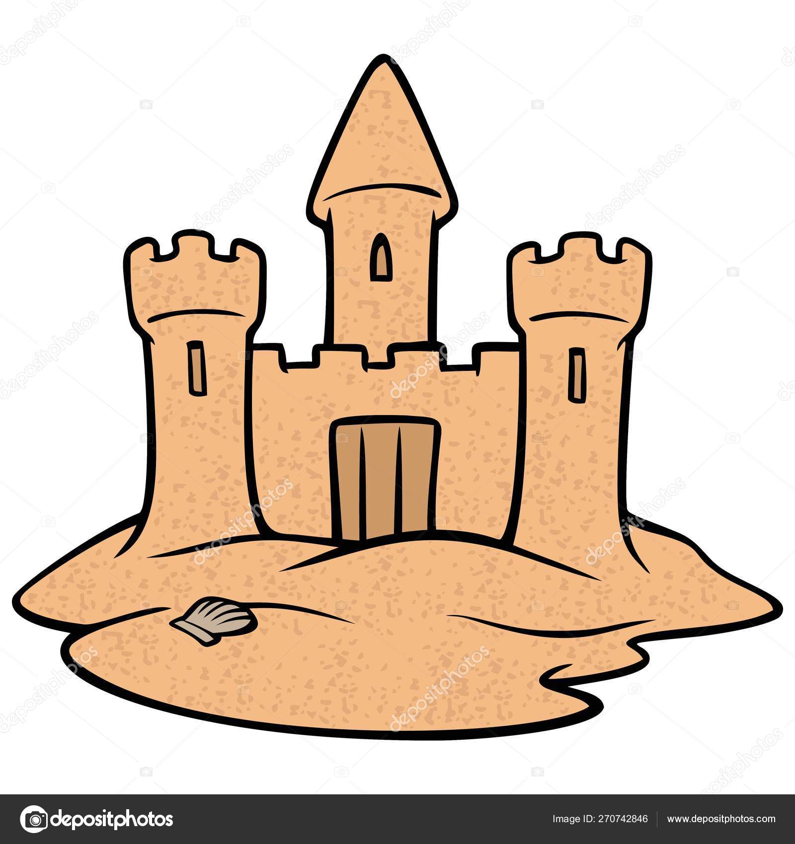 Sand Castle Cartoon Illustration Sand Castle Stock Vector Image by ©larryrains #270742846 Sand Castle Cartoon Illustration Sand Castle Stock Vector Image by ©larryrains #270742846