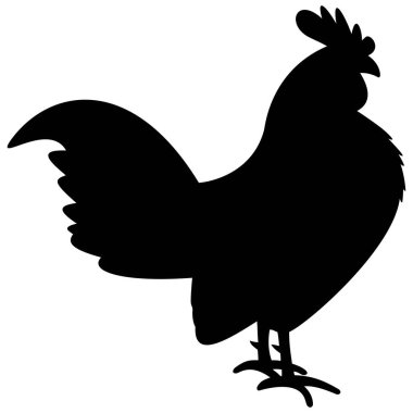 Horoz İllüstrasyon - Bir Horoz İllüstrasyon bir karikatür illüstrasyon.