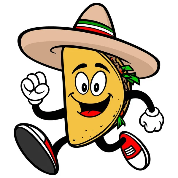 Taco cartoon character imágenes de stock de arte vectorial | Depositphotos