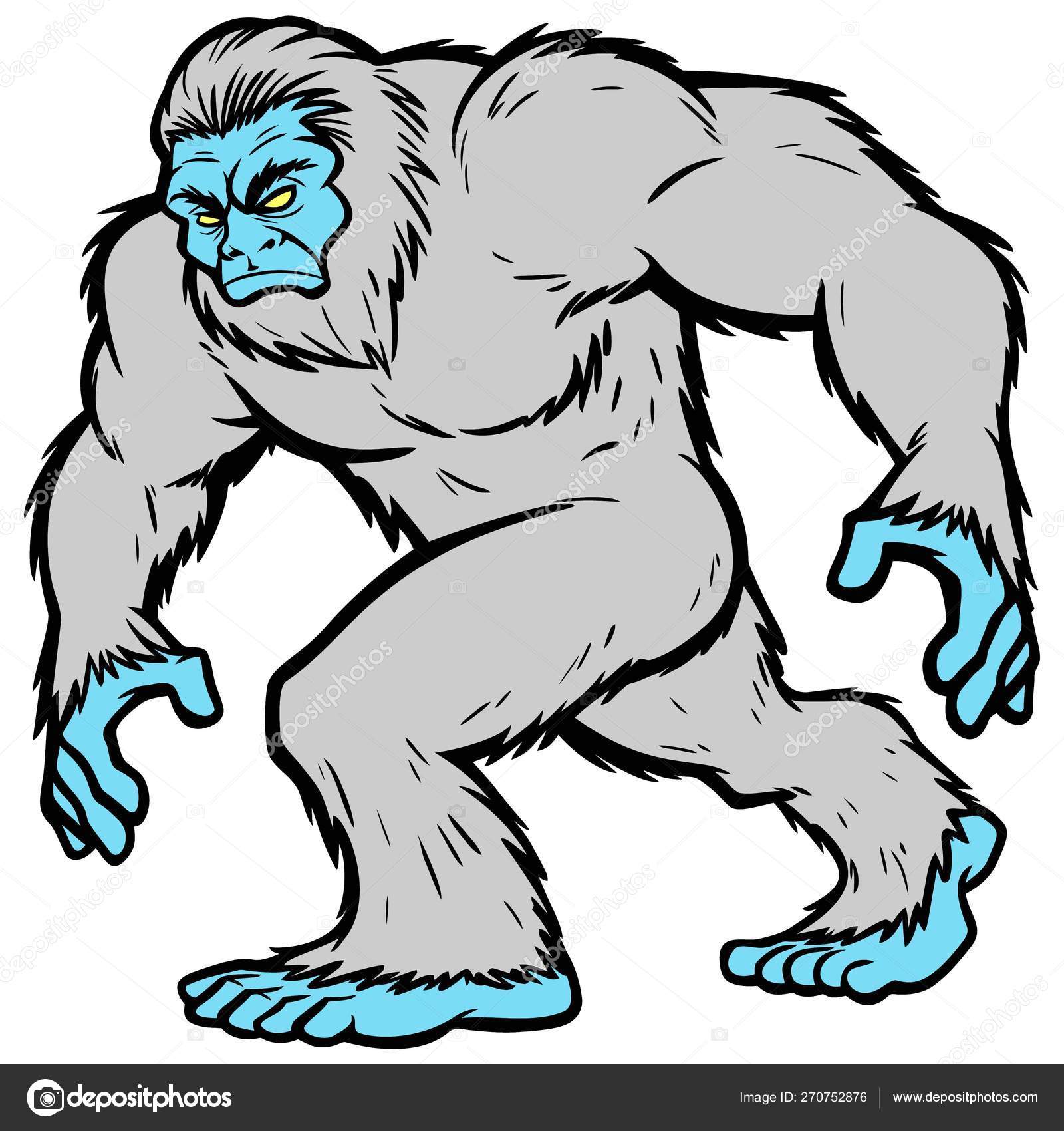 Yeti Cartoon Illustration Yeti Walking Stock Vector Image by ©larryrains #270752876 Yeti Cartoon Illustration Yeti Walking Stock Vector Image by ©larryrains #270752876