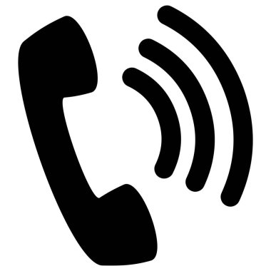 Wifi Telefon - Bir Wifi Telefon Simgesi bir vektör karikatür illüstrasyon.