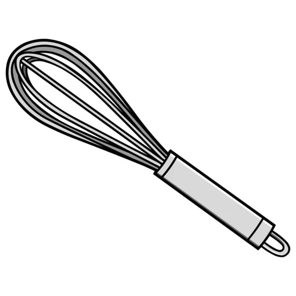 Whisk Une Illustration Vectorielle Whisk — Image vectorielle