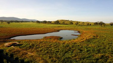 doğal manzara su tüm Kenya Ulusal Park çevresinde
