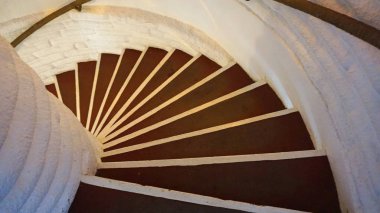 modern merdiven adımlardan gibi bir daire