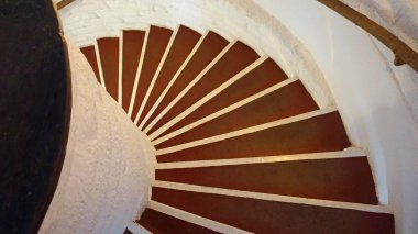 modern merdiven adımlardan gibi bir daire