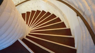 modern merdiven adımlardan gibi bir daire