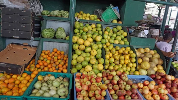 Lokale Levensmiddelenmarkt Van Mombassa Kenia — Stockfoto