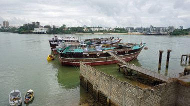 kenya Mombasa'da eski limanda