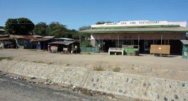 Voi, Kenya, Haziran 2018 - yaklaşık Kenya tipik streetlife