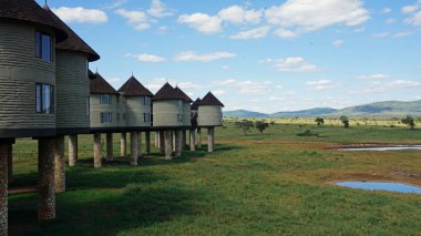 Voi, Kenya, Haziran 2018 - yaklaşık rahat Safari Lodges