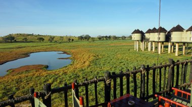 Voi, Kenya, Haziran 2018 - yaklaşık rahat Safari Lodges