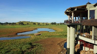 Voi, Kenya, Haziran 2018 - yaklaşık rahat Safari Lodges