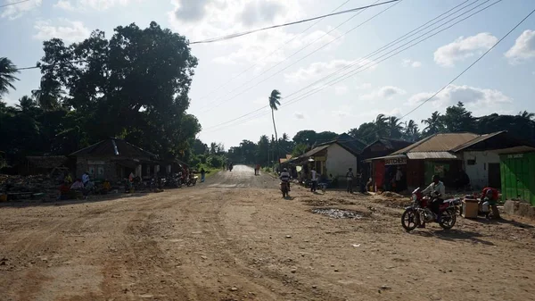 Mombasa, Kenya, Haziran 2018 - yaklaşık Kenya tipik streetlife
