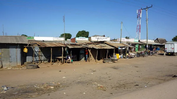 Voi, Kenya, Haziran 2018 - yaklaşık Kenya tipik streetlife