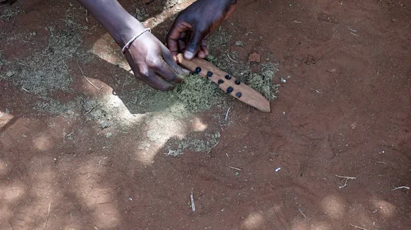 Kimana, Kenya, Haziran 2018 - yaklaşık geleneksel Masai Köyü