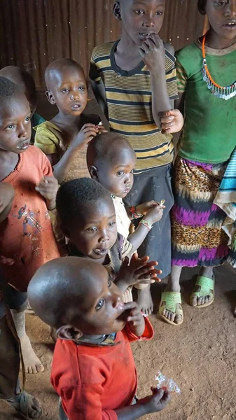 Kimana Kenya Circa June 2018 Local Children School — Stock Photo, Image