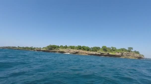 Kenya Daki Wasini Adası — Stok video