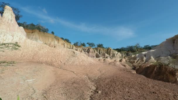 Infiernos Cañón Cocina Cerca Marafa Kenya — Vídeo de stock