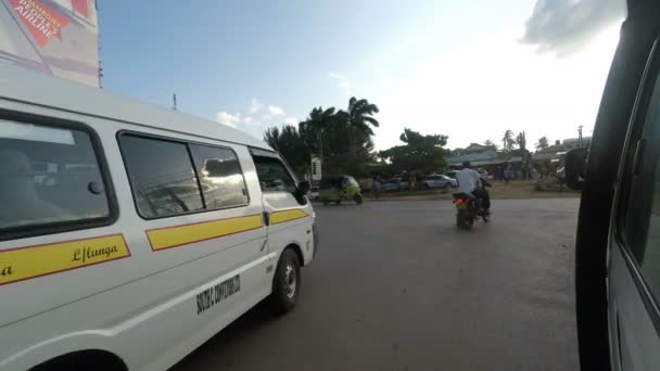 Kenya Circa June 2018 Chaotic Stret Life — Stock Video