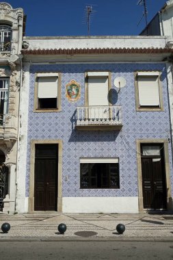 renkli residencial alan Portekizce şehir Aveiro