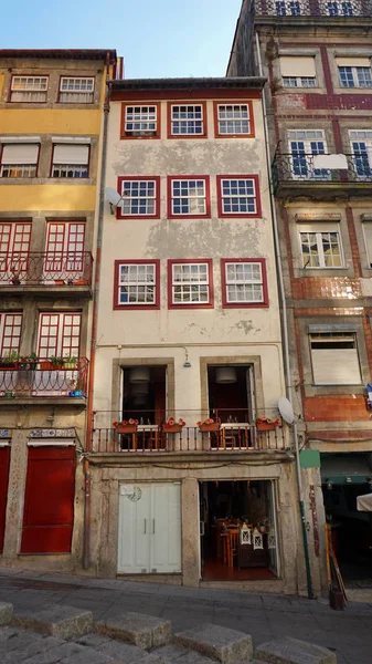 Casas Tradicionais Coloridas Porto Portugal — Fotografia de Stock