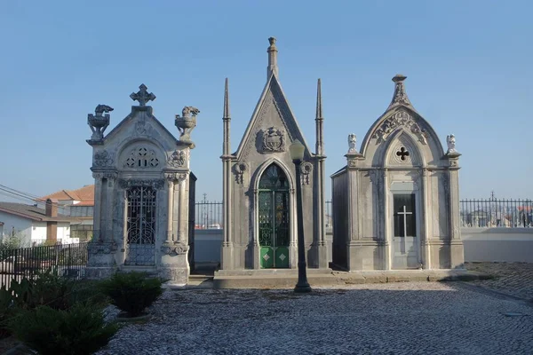 Magnífico Cemitério Uma Pequena Aldeia Porutuguesa — Fotografia de Stock