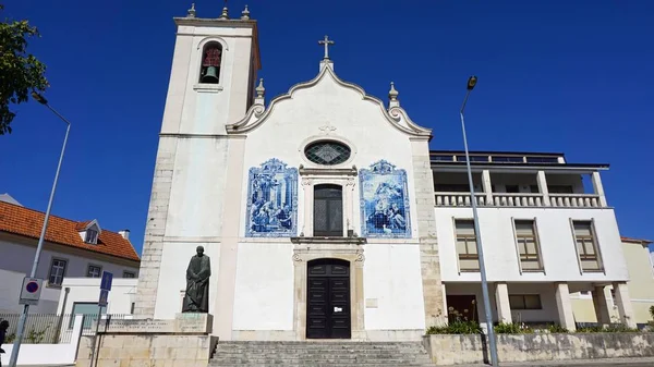 Colorida Zona Residencial Portugues Ciudad Aveiro — Foto de Stock