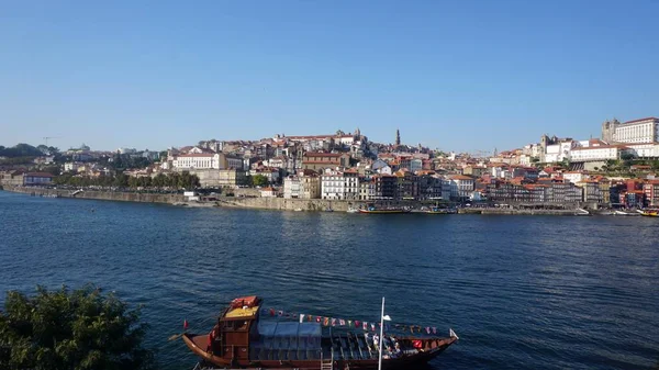 Moderne Gondelbaan Porto Dourorivier — Stockfoto