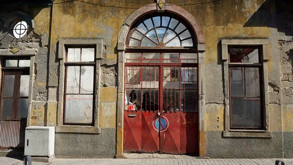 Bunte Traditionelle Häuser Porto Portugal — Stockfoto