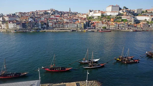 Teleférico Moderno Río Porto Douro — Foto de Stock