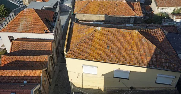 Douro Flussufer Wohnhäuser Porto Portugal — Stockfoto
