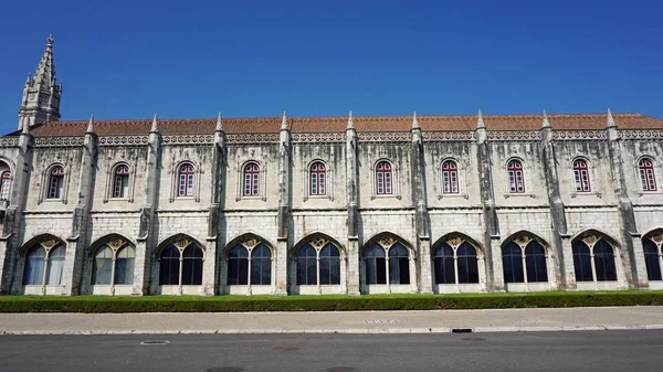 Praktfullt Belemskloster Nær Lisbon – stockfoto