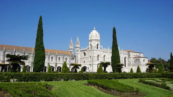 Prachtige Klooster Van Belem Buurt Van Lissabon — Stockfoto