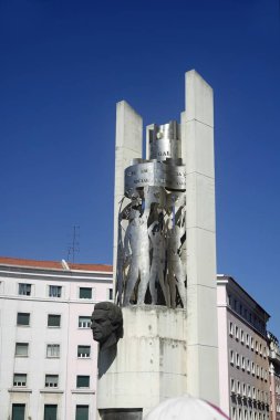 Lizbon Portekiz residencial bölgesinde bina