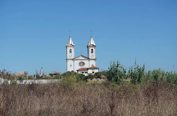 Маленька Християнська Каплиця Селі Португалії — стокове фото