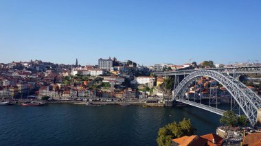 porto üzerinde modern teleferik douro Nehri