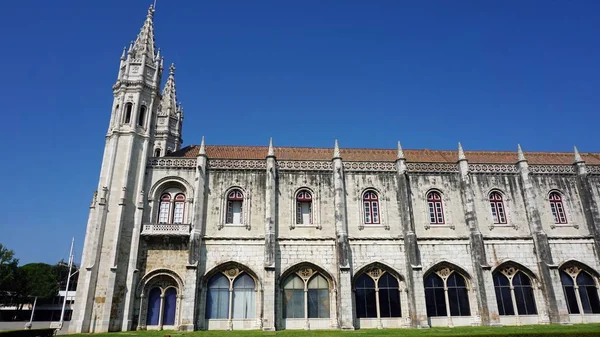 Prachtvolles Kloster Von Belem Der Nähe Von Lisbon — Stockfoto