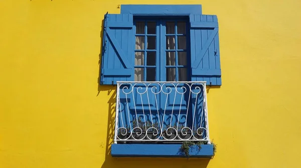 Colorida Zona Residencial Portugues Ciudad Aveiro — Foto de Stock