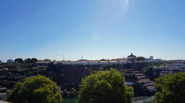 Altes Kloster Porto Oberhalb Des Douro Flusses — Stockfoto