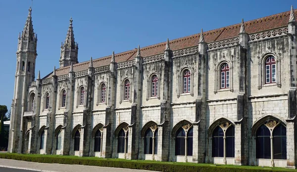 Magnifique Monastère Belem Près Lisbon — Photo