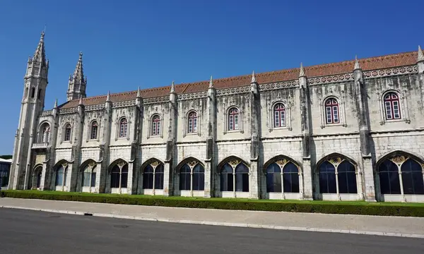 Magnifique Monastère Belem Près Lisbon — Photo