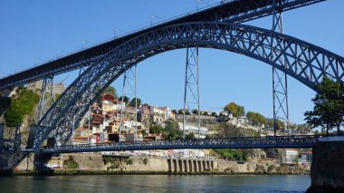 Douro nehir köprü dom luis Porto