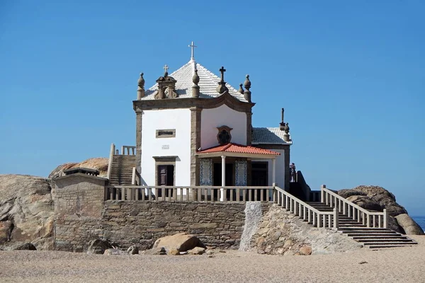 Chapelle Sao Felix Marinha Près Porto — Photo