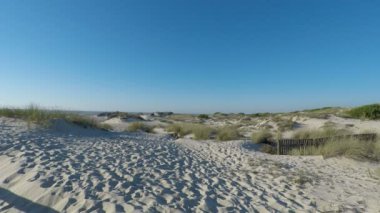 öğleden sonra sao jacinto Beach Portekiz'de kum tepeleri