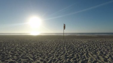 öğleden sonra sao jacinto Beach Portekiz'de kum tepeleri