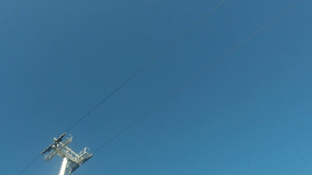 现代缆车在里斯本 — 图库视频影像
