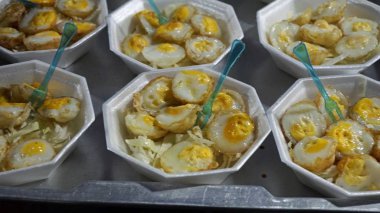 phetchaburi Tayland Asya gıda pazarı