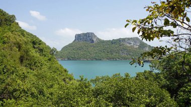 plaj görünümünden ko mae koh bakış açısı